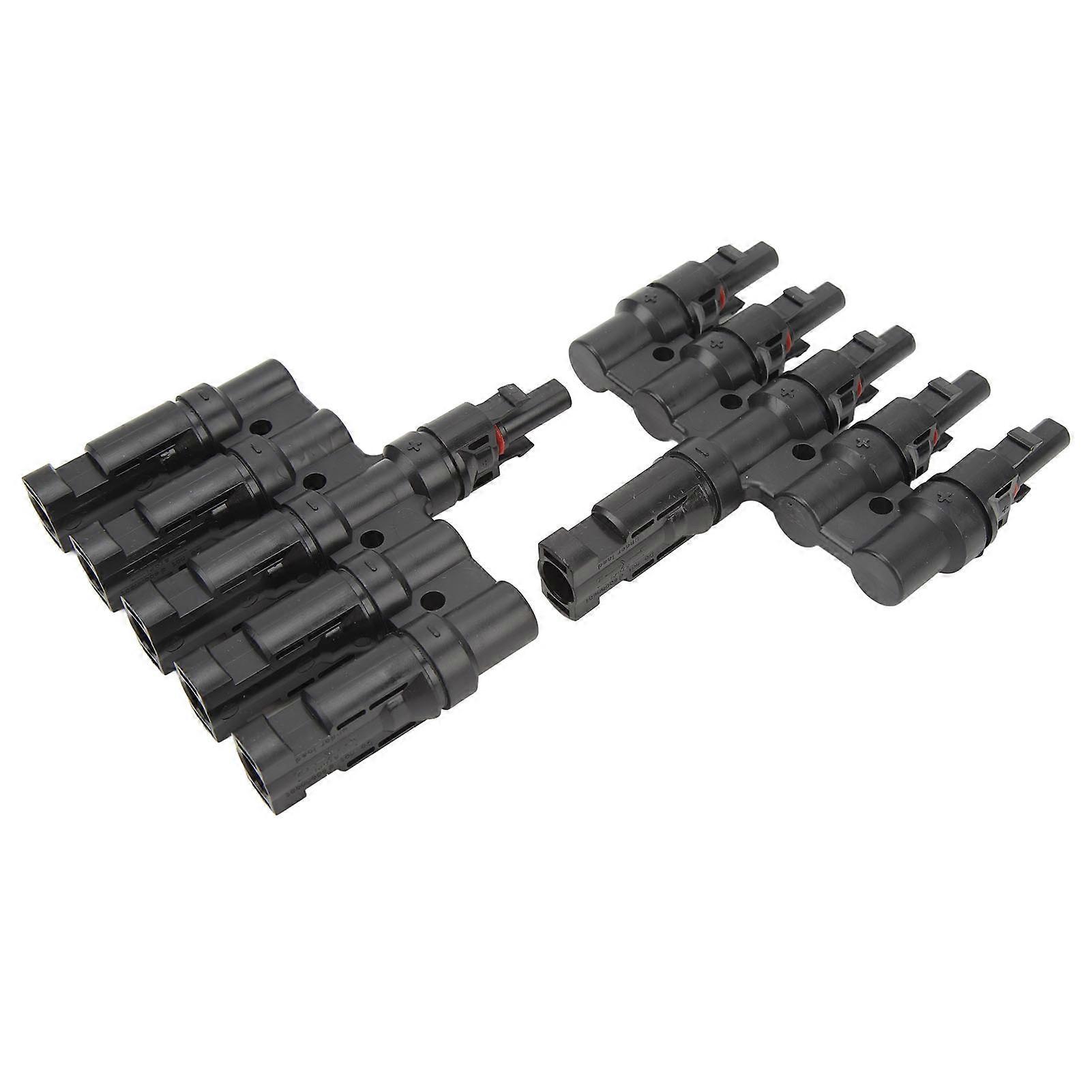Solar T Branch Connector 1 to 5 PPO IP67 Waterproof 10.9cm