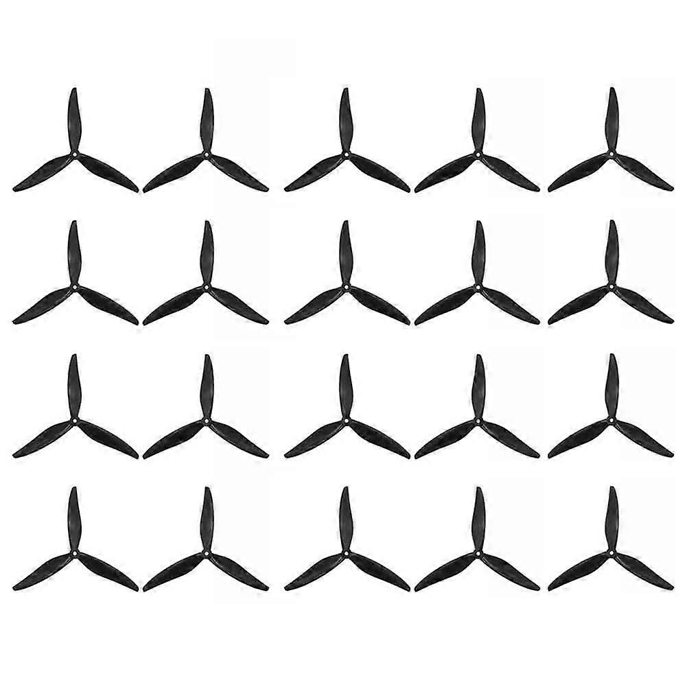 20 Pair 8040 3-Blade 8inch Propeller for RC FPV Racing Drone Prop