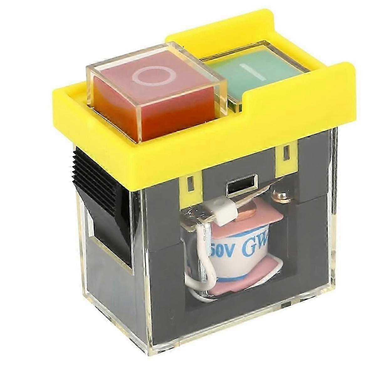 Kjd6 5E4 250V 6A Universal Safety Switch: Electromagnetic Waterproof, Against Power Outage Tool Switch, Start Button