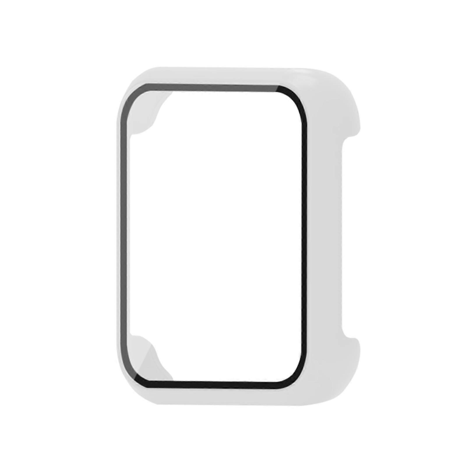 Protective Cover and Tempered Film for Watch 3 Watch Accessories for Shell Housing for Case with Screen Protector  White
