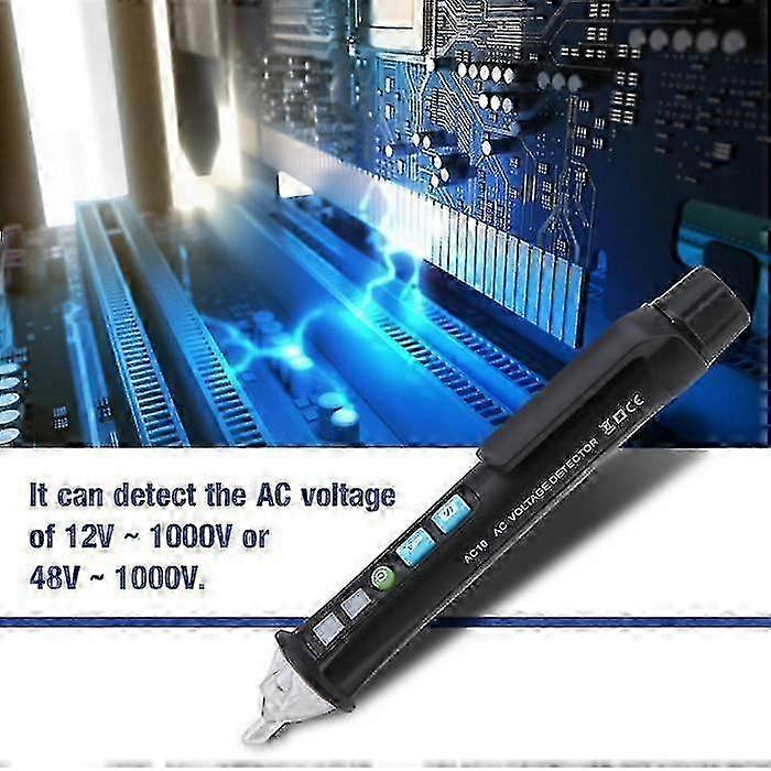 Mestek Non-contact AC Voltage Tester: 10 - 1000V Detector