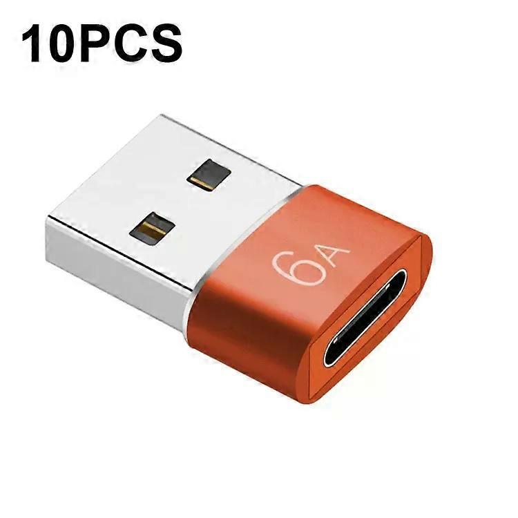 Type-C to USB 3.0 Adapter-10 PCS,Charging & Data Transfer,HOWJIM HJ003 Red Red
