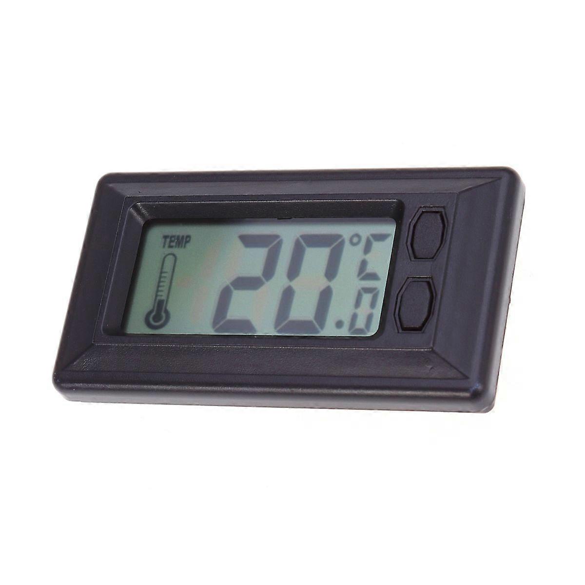 Professional Thin Digital Thermometer with LCD Display for Car Dashboard
