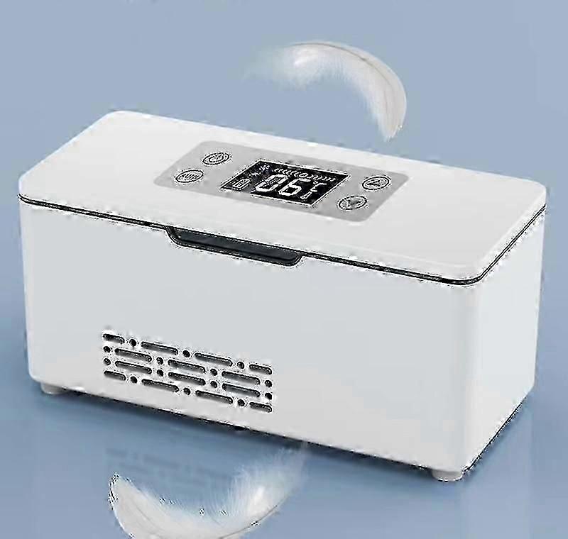 Portable Insulin Cooler Refrigerated Box Lcd Display Insulin Cooler Case Reefer Car Small Refrigerator Mini Cold Boxes Portable Drug Reefer Mini Drug