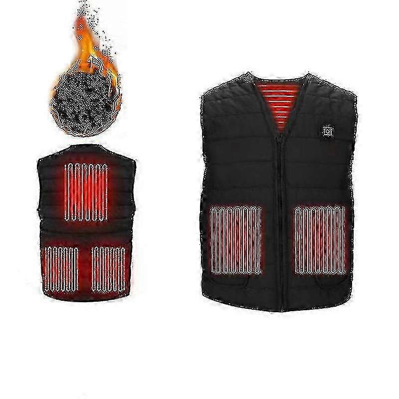 Isıtmalı Yelek Kış Yelek Termal Gilet Isıtma Isıtılmış Jacke Kadınlar Erkekler için