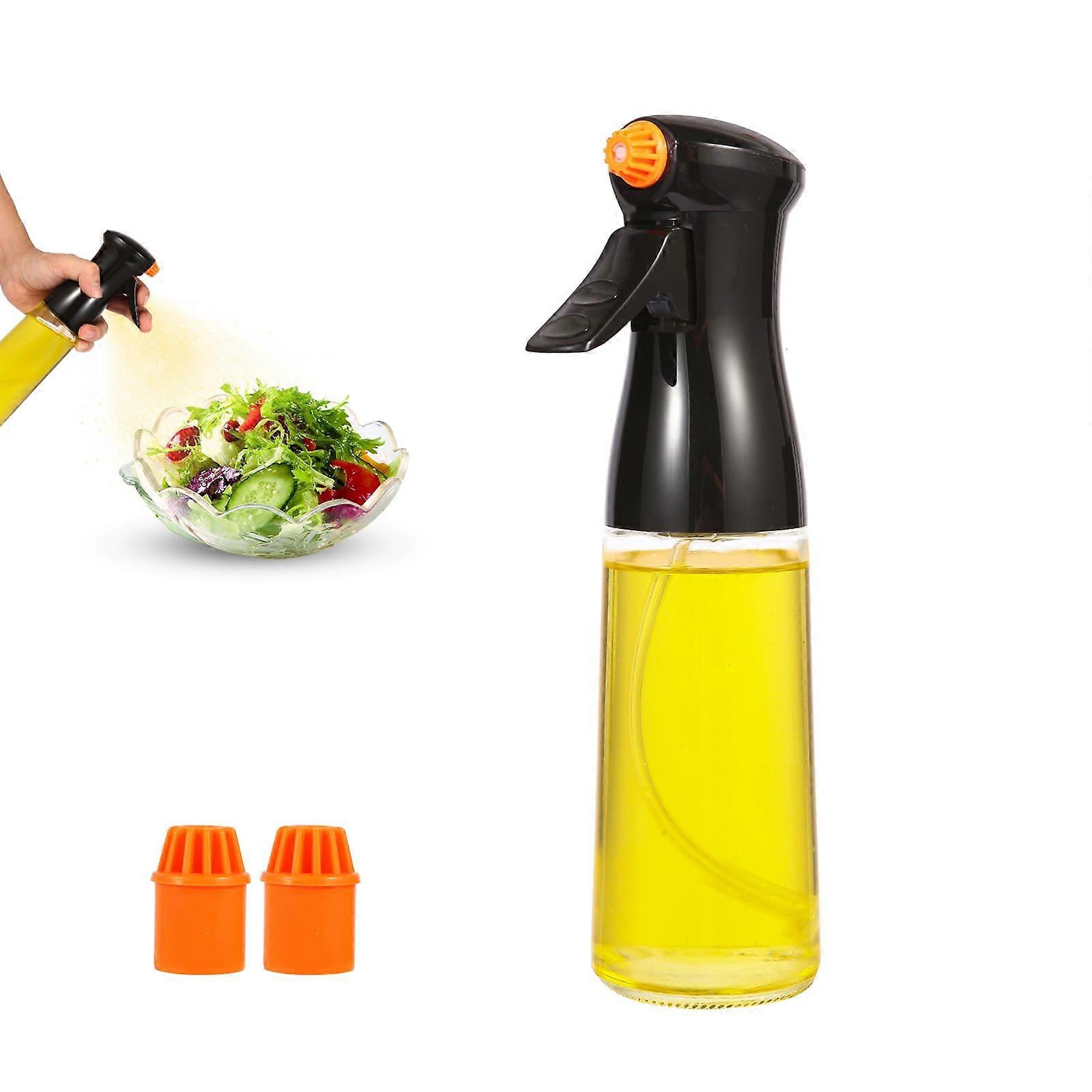 Olive Vegetable Avocado Oil Spray Bottle Reusable Glass Fog Spray Can with Adjustable Nozzle 16oz