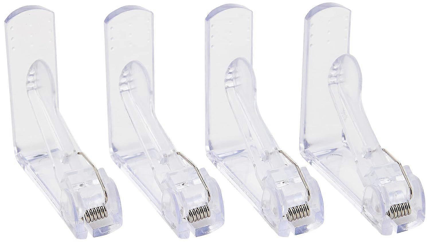 pcs White, Tablecloth Clips, Plastic, Regular