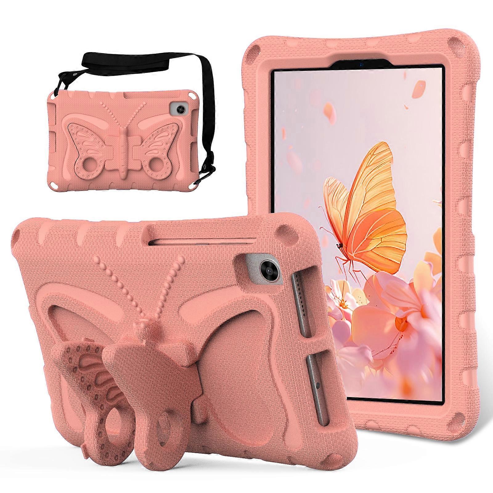 Butterfly Bracket EVA Shockproof Tablet Case For TCL Tab 8 LE / WiFi 2023
