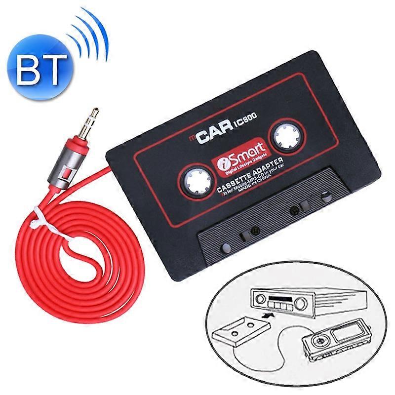 3.5mm Jack Car Cassette Player Tape Adapter Cassette MP3 Player Converter, Cable Length: 1.1m