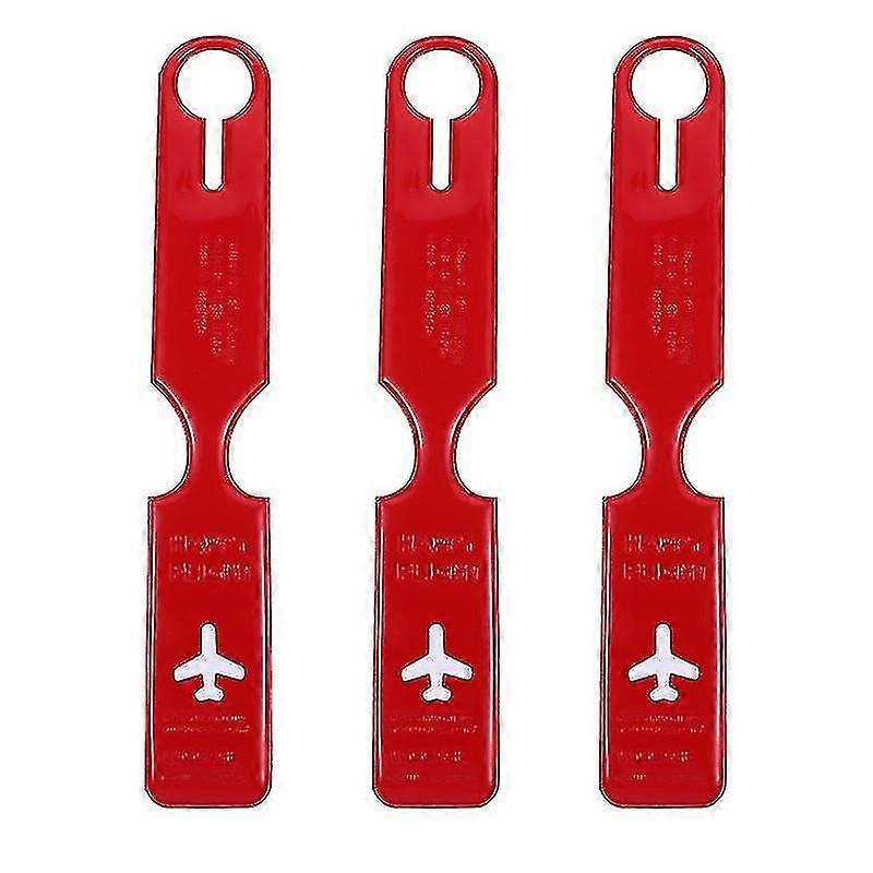 3pcs Gepäckanhänger