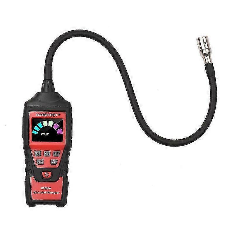 HABOTEST Portable Gas Analyzer HT601A Household Gas Leak Detector Gases Detector PPM Meter Methane Concentration Alarm Instrument Boris