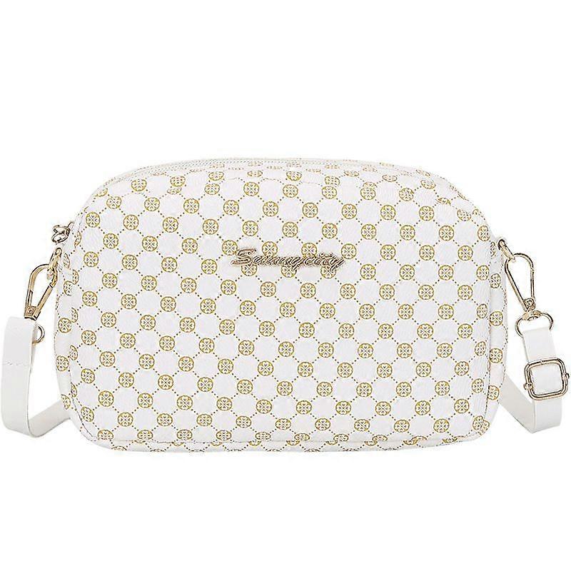 Crocodile Pattern Fashion Lock Small Square Bag