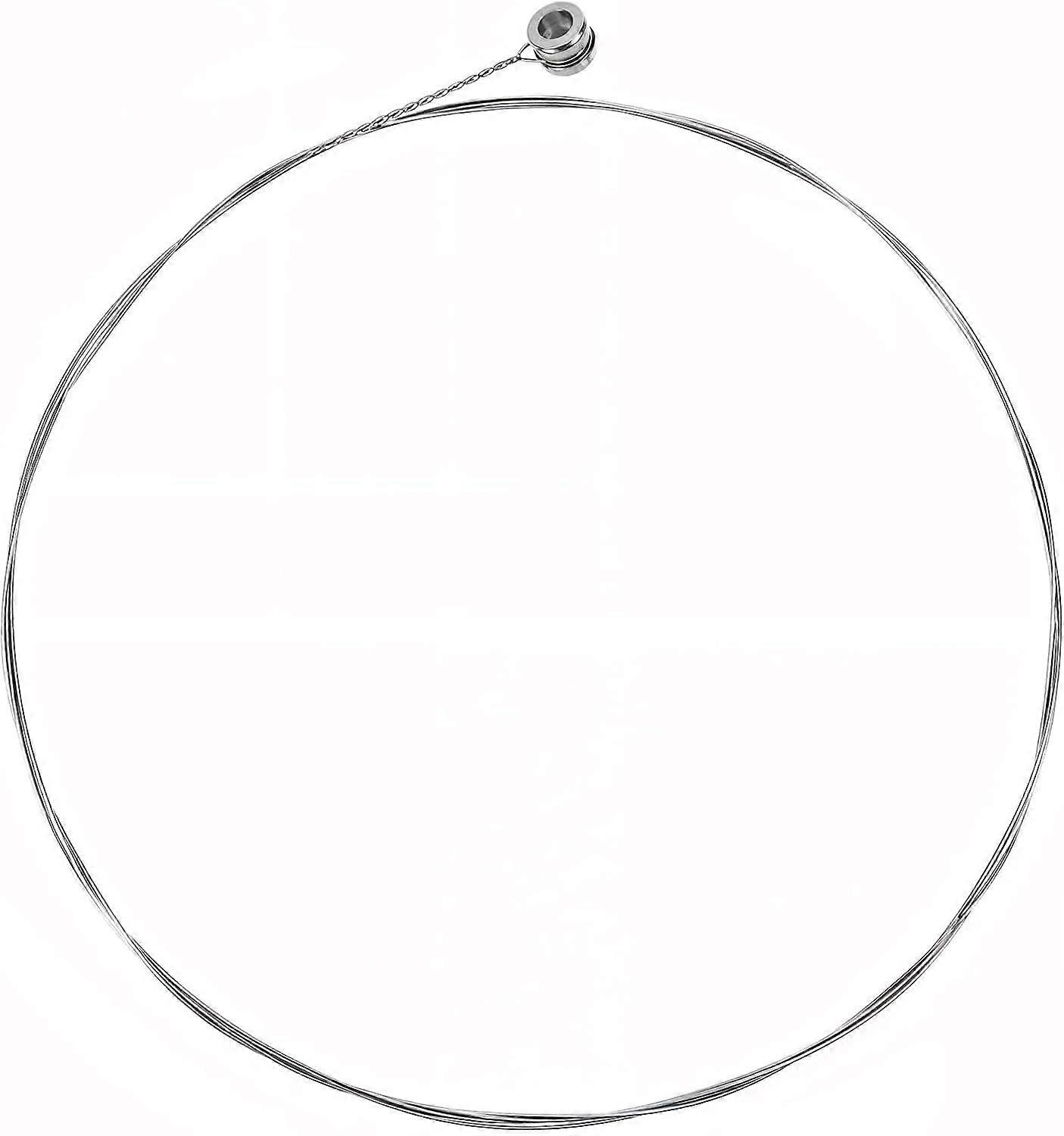 Root-mounted high E string acoustic guitar strings, bright and balanced tone, light tension guitar replacement steel strings, corrosion-resistant and 