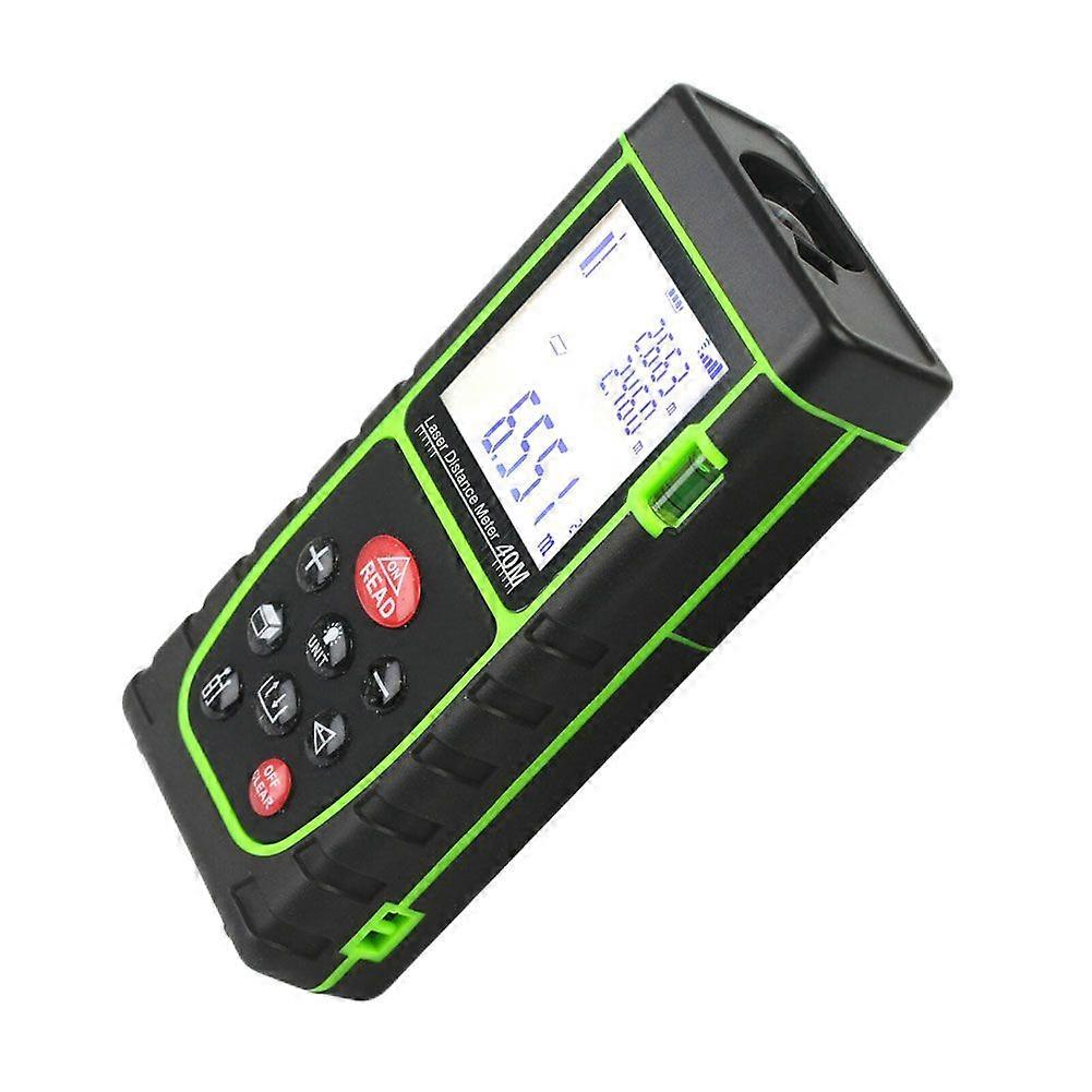 Digital Laser Distance Meter Handle Laser Tape Measure Accurate Distance Measure Tool 40M for Interior/Architectural Design