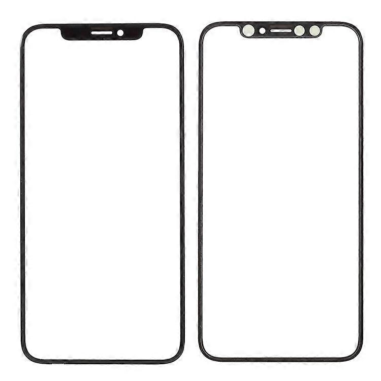 Lentille en verre d’écran + remplacement de l’adhésif OCA compatible pour iPhone X