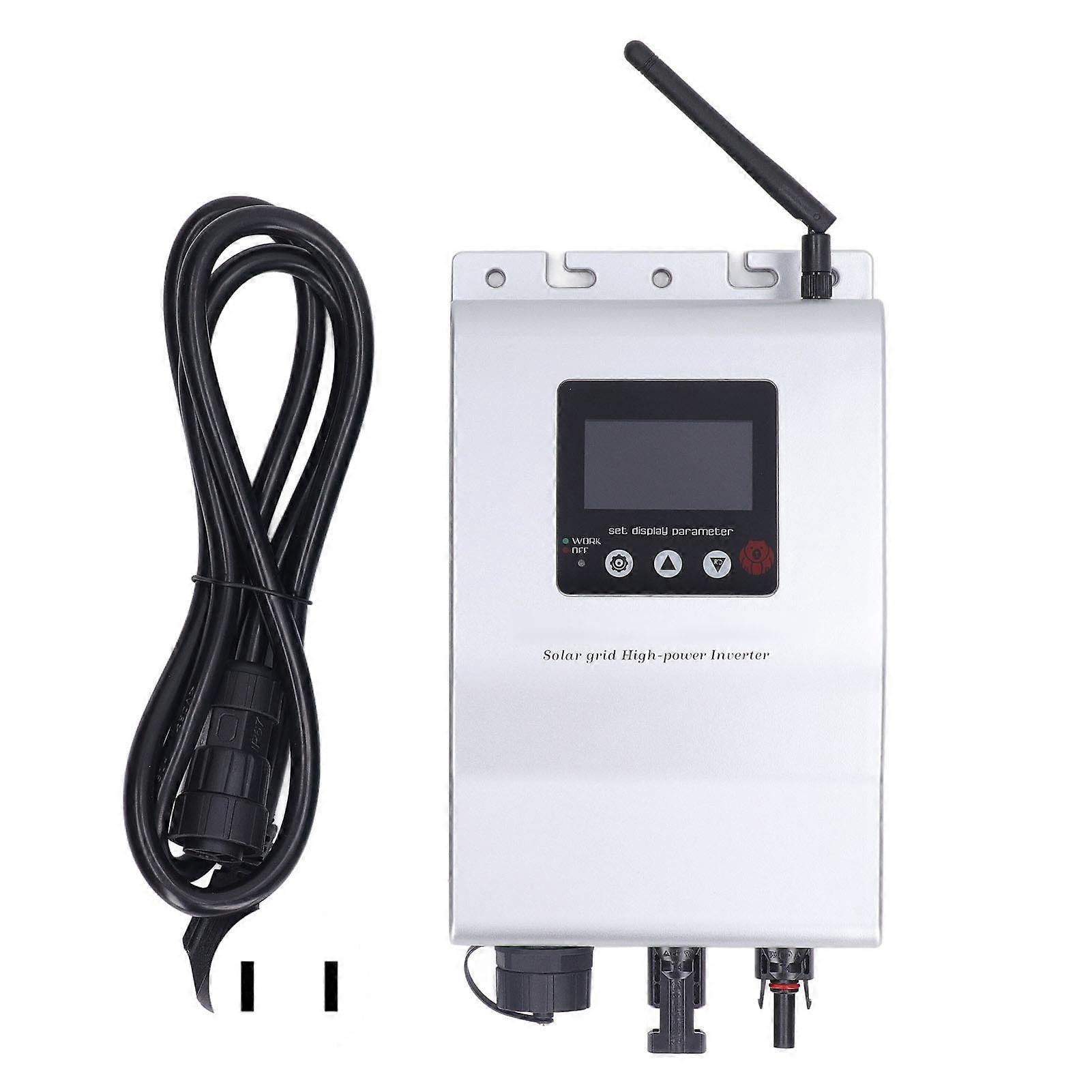 Solar Grid Tie Micro Inverter Pure Sine Wave MPPT WiFi Control Waterproof