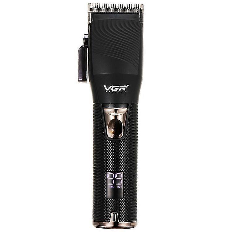 VGR V-280 10W USB Metalowa elektryczna maszynka do strzyżenia włosów z cyfrowym wyświetlaczem LED