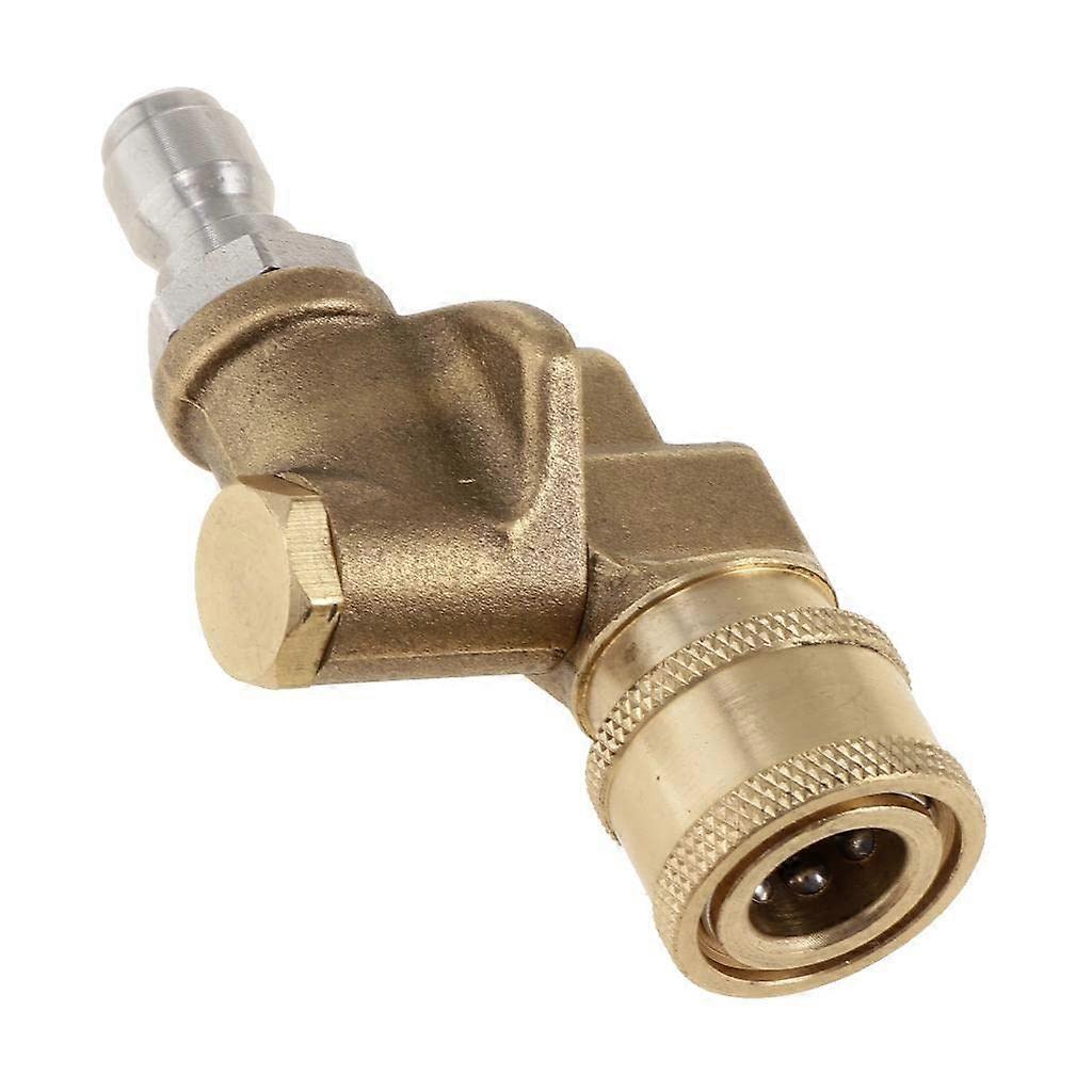 Washer Spray Nozzle Quick Connecting Pivoting Coupler 1/4'