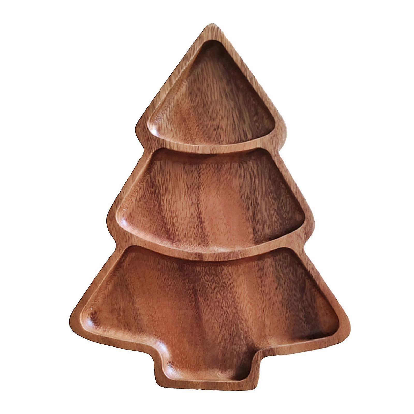 Christmas Tree Shape Breakfast Plate Holiday Dinnerware for Restaurant Table Setting