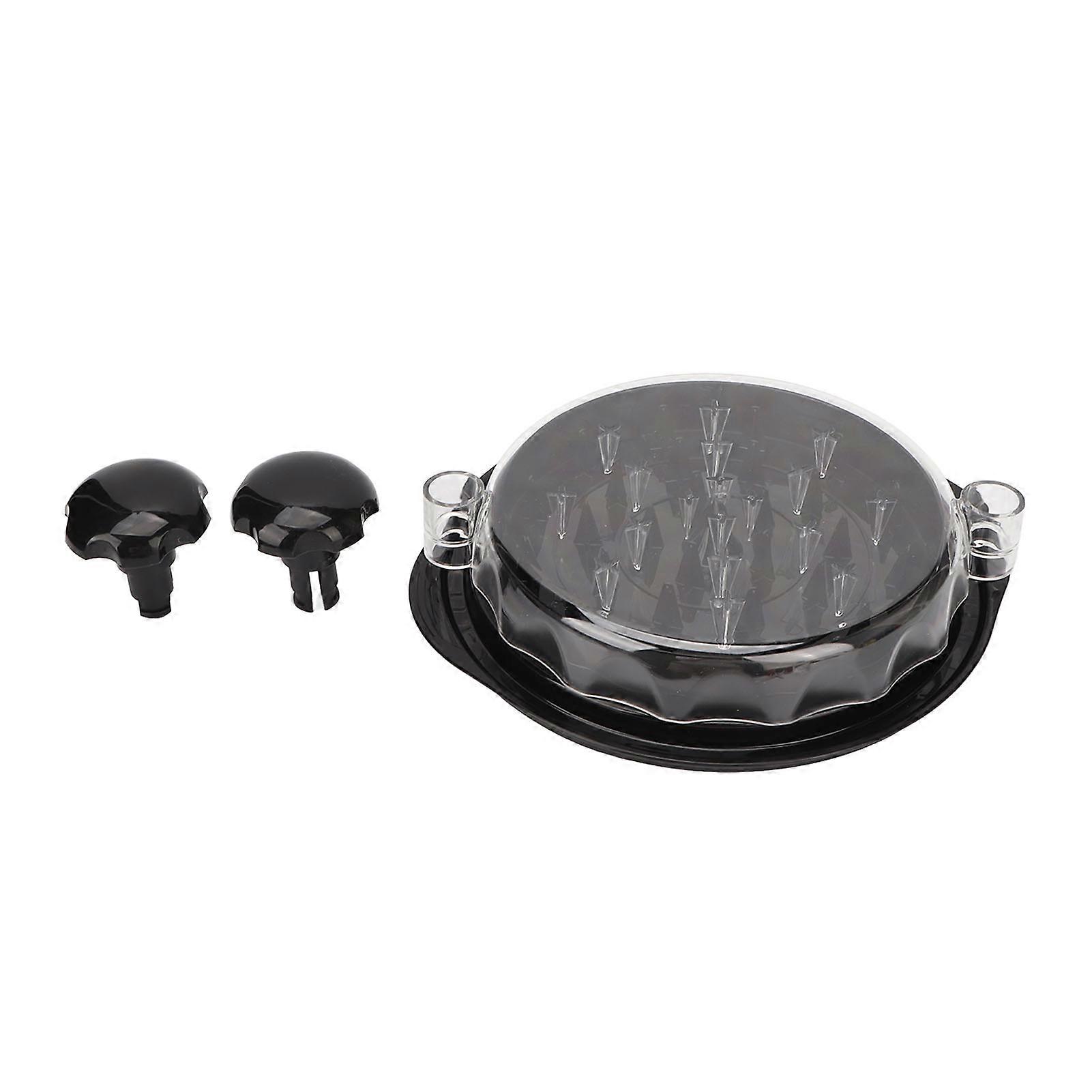 Chicken Machine with Detachable Plate Visible Meat Shredder Tool for Cutting Meats Vegetables Hard Cheese Black