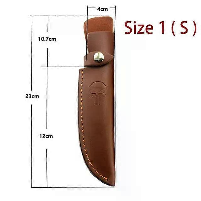 HaKeLai Top Qualität Feste Klinge Gerade Messerhalter Outdoor Werkzeug Gürtelschlaufe Jagd Multi Holster Tragehülle Leder Scheide