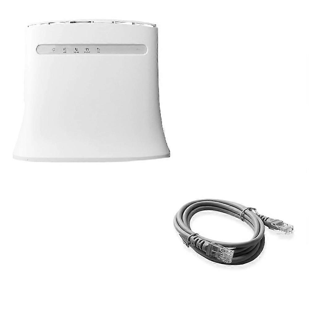 MF283U 4G LTE Wifi Router mit RJ45 Netzwerkkabel + SIM-Steckplatz 300Mbps Wifi Router Hotspot Wireless Rou