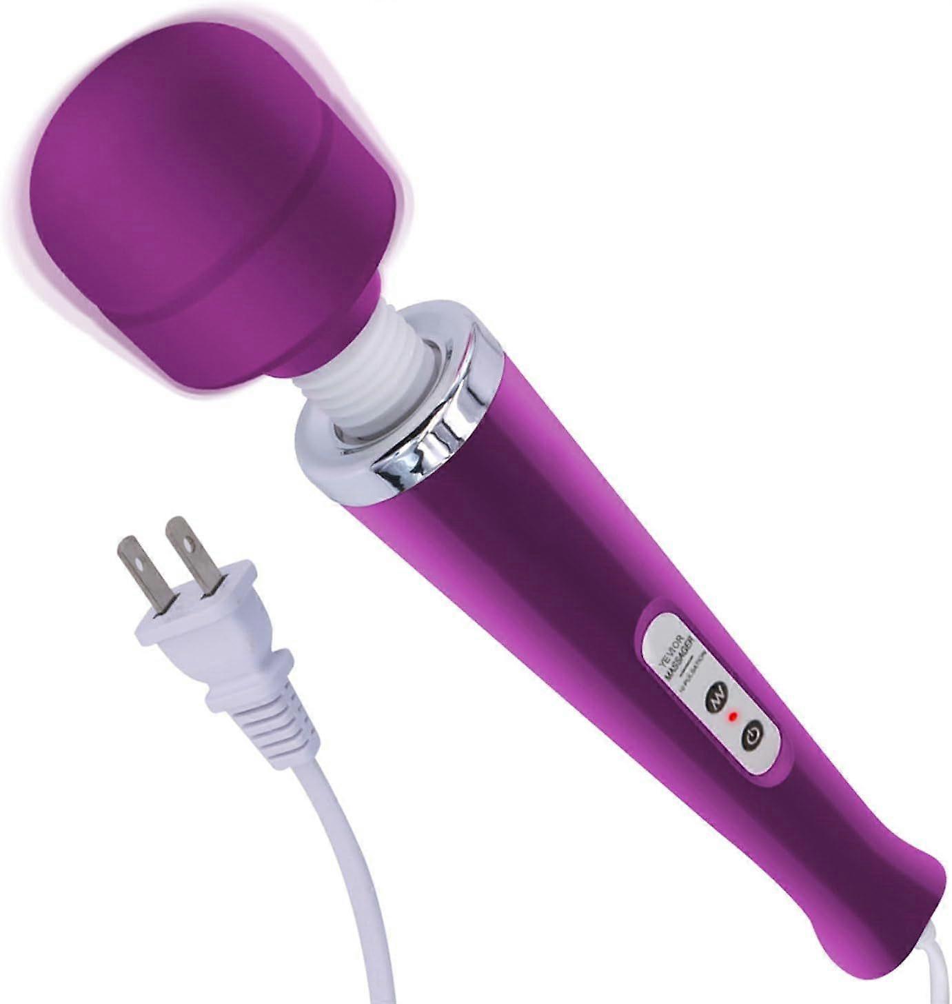 2025 Latest Model Wired Powerful Handheld Back Massager with 10 Pulse Settings,