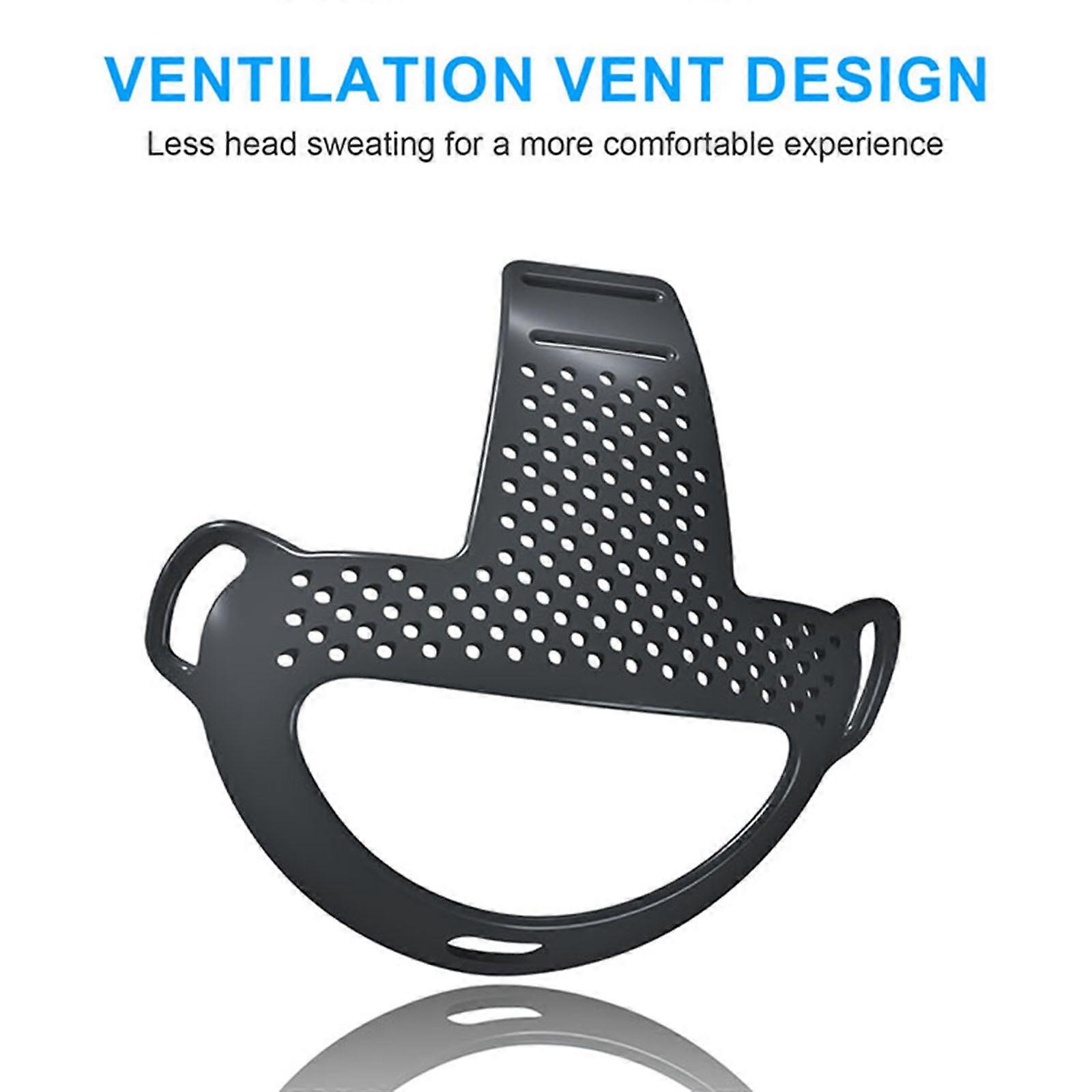 TPU Head Strap Pad Comfortable Headset Strap Pad for Meta Quest 3 (Black)