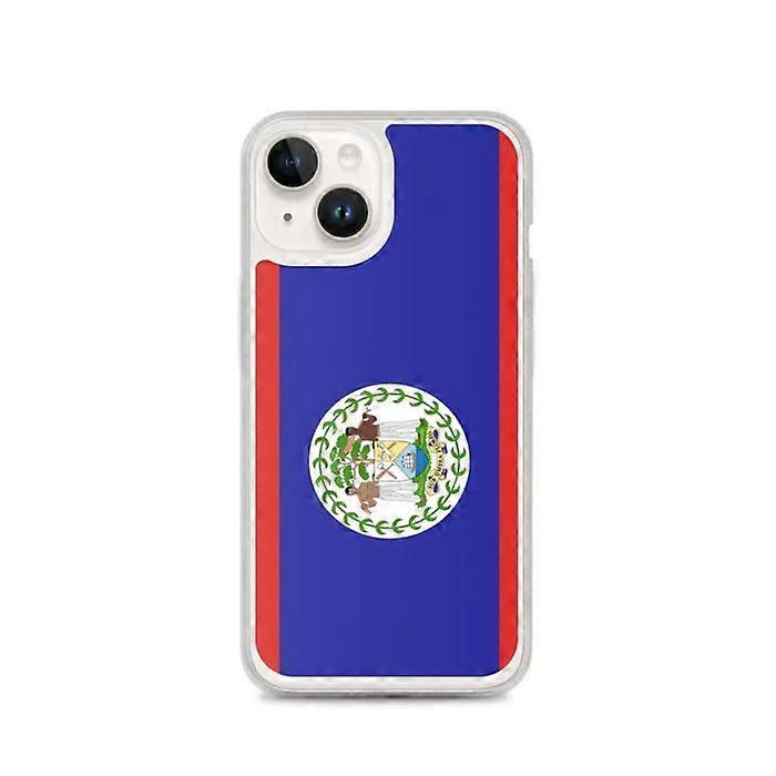 iPhone Case - PIXELFORMA - iPhone 14 - Belize Flag - Full Protection - Soft Silicone