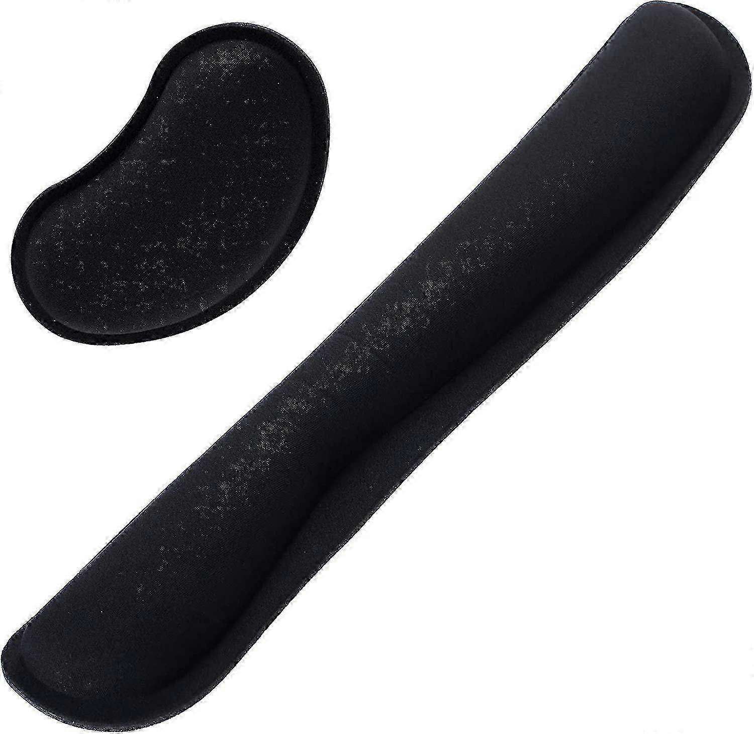 Keyboard Wrist Rest and Gel Mouse Wrist Rest, Ergonomic Wrist Rest, Non-Slip Keyboard Mouse Wrist Re