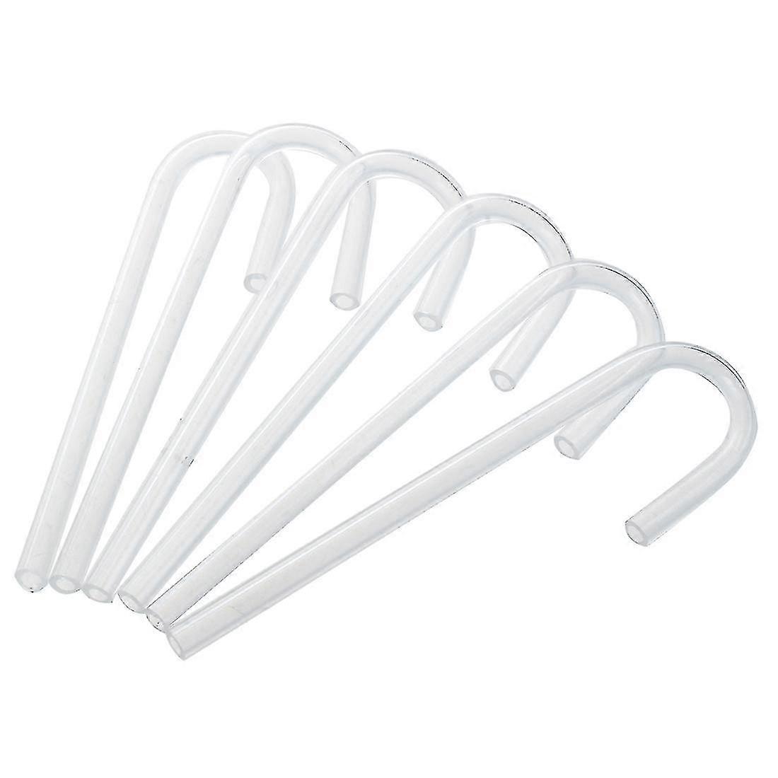 6pcs acrylique en forme de U tube pli pour diffuseur de système de CO2 d’aquarium