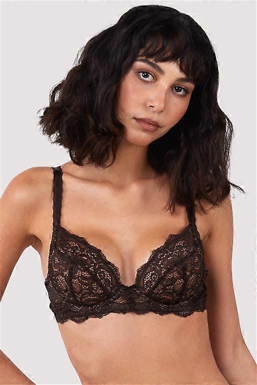 Wolf & Whistle Ariana Coffee Everyday Bra - Brown - (Size - 32C)