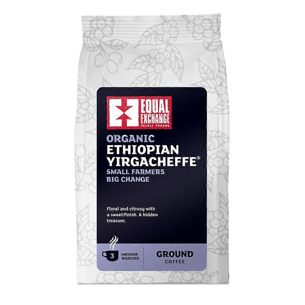 Equal Exchange Org & Fair Trade 埃塞俄比亚耶加雪菲烘焙咖啡粉 200g