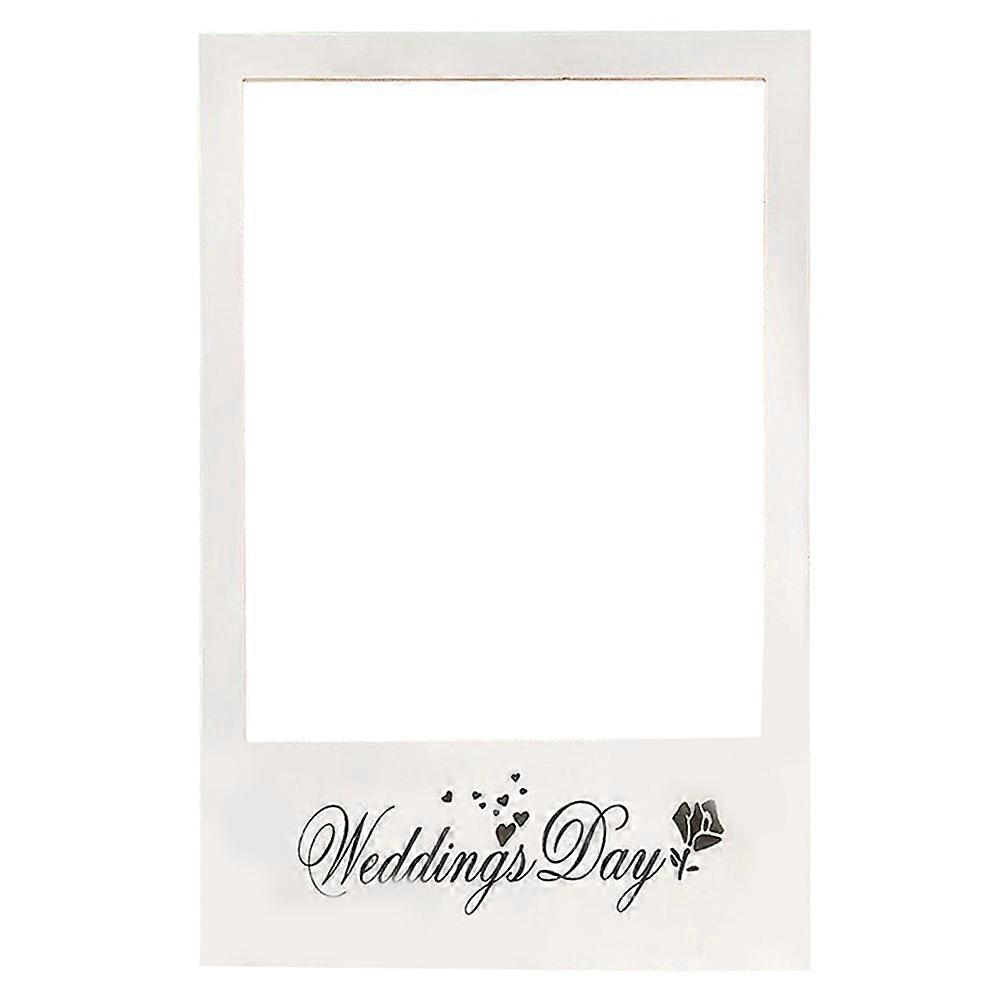 Solid Paper Frame for Memorable Wedding Day Photos and Gatherings