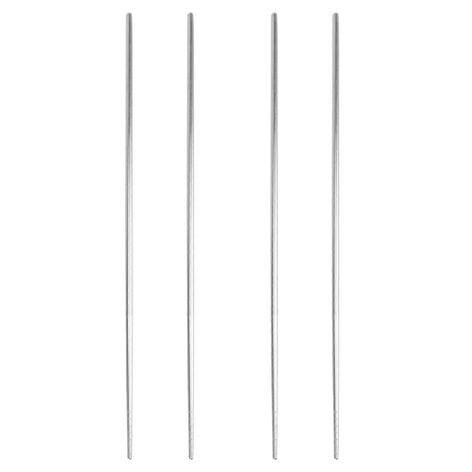 Smartly Designed Stainless Steel Chopsticks for Safe and Efficient Cooking Tasks