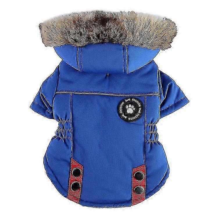 Vinter Valptäcke med Säkerhetsbälte - Hundjacka