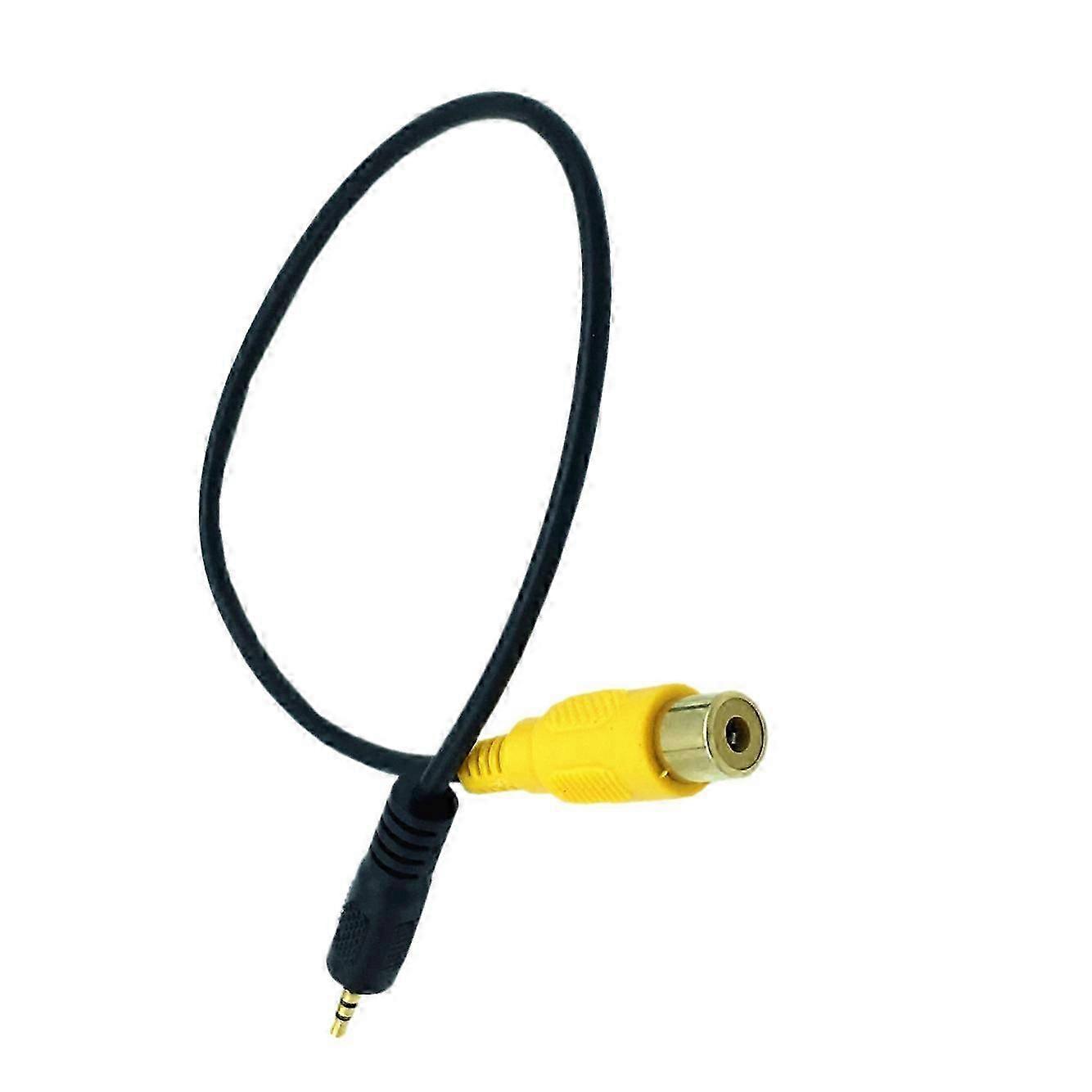 RCA to 2.5mm AV-IN Cable Car Rear View Camera TO GPS 2.5mm 0.-Yvan