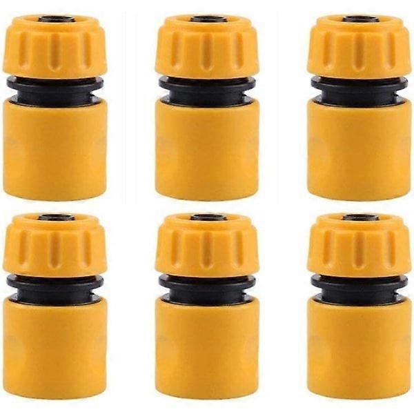 6-pack hose end quick connectors 1/2\" hose quick connectors