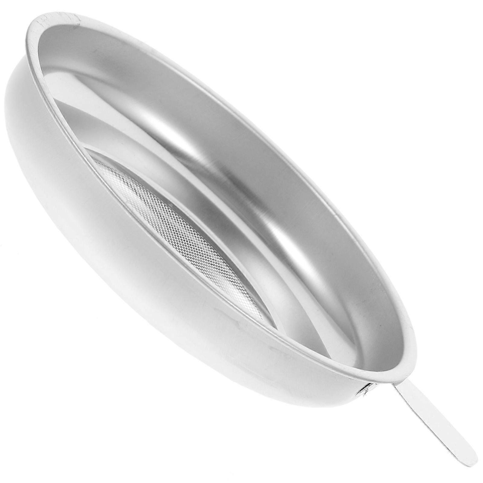 مصفاة زيت شبكة من الفولاذ المقاوم للصدأ لتصفية الشاي والزيت ، ملحق مطبخ مدمج للطبخ والتخمير