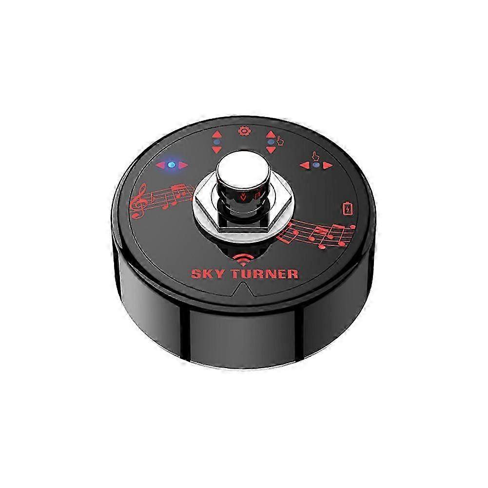 Pedal de cambio de página con Bluetooth, recargable e inalámbrico, para partituras