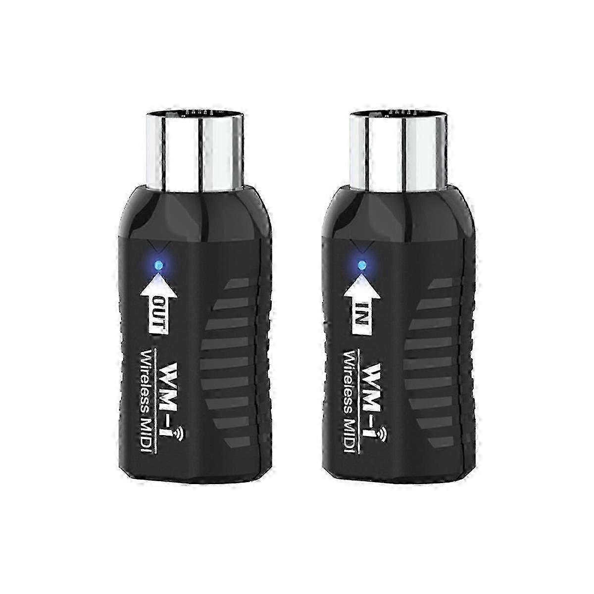 Ultra Low Latency Wireless MIDI System for Electric Guitar - Mini MIDI Wireless Transmission System Guitar Connectivity 2025