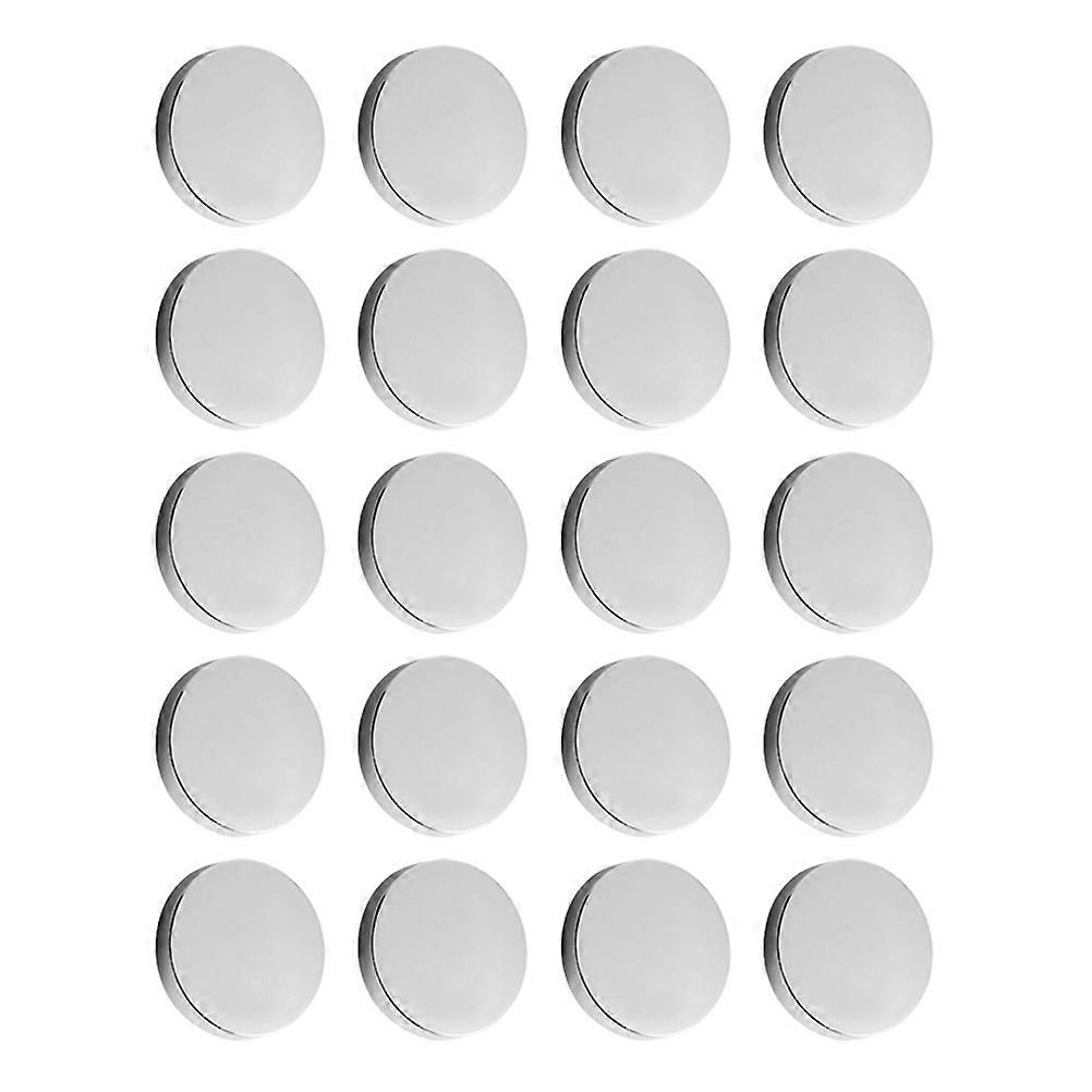 Alloy Button Practical Overcoat Button Round Shape For Clothing Sewing Projects 50Pack
