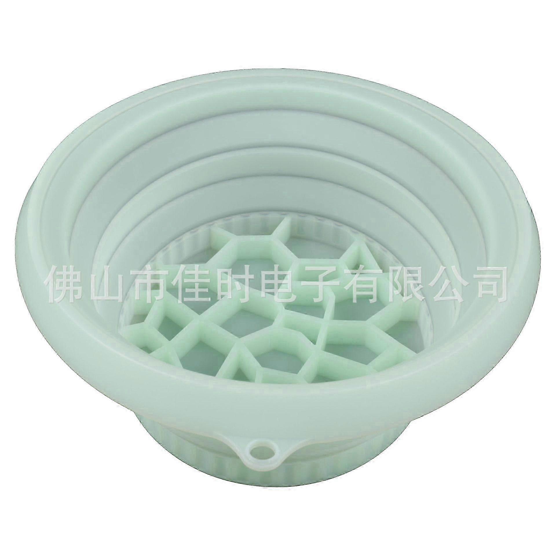 Foldable Ice Bath Face Bowl Facial Cold Plunge Ice Folding Basin Wash Basin Silicone Bowl for Dipping Face Reduce Puffiness for Women