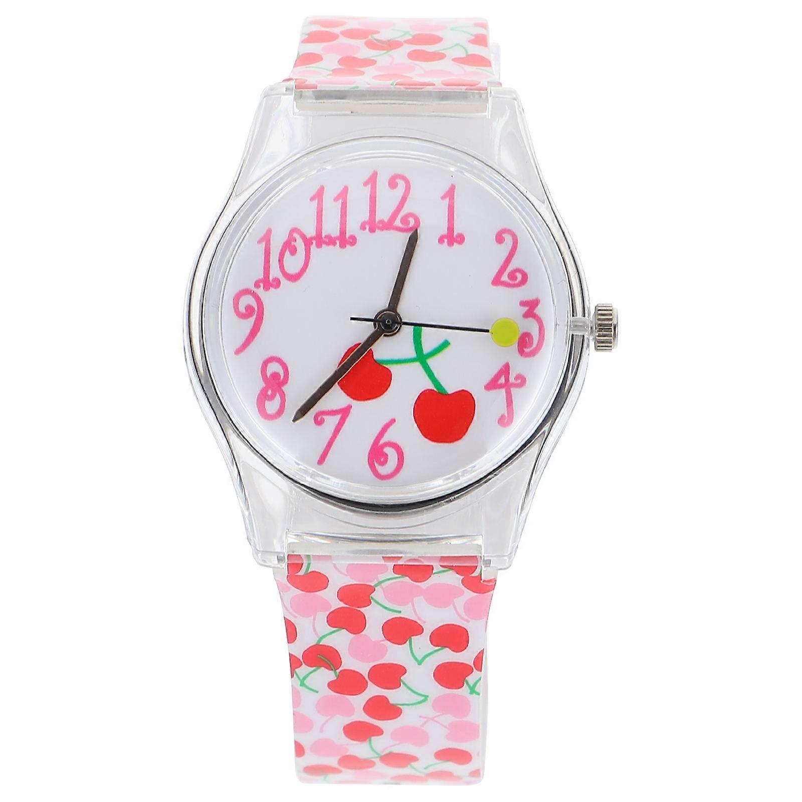 Silicone Watch For Children Cartoon Style Suitable For Outing 1Set