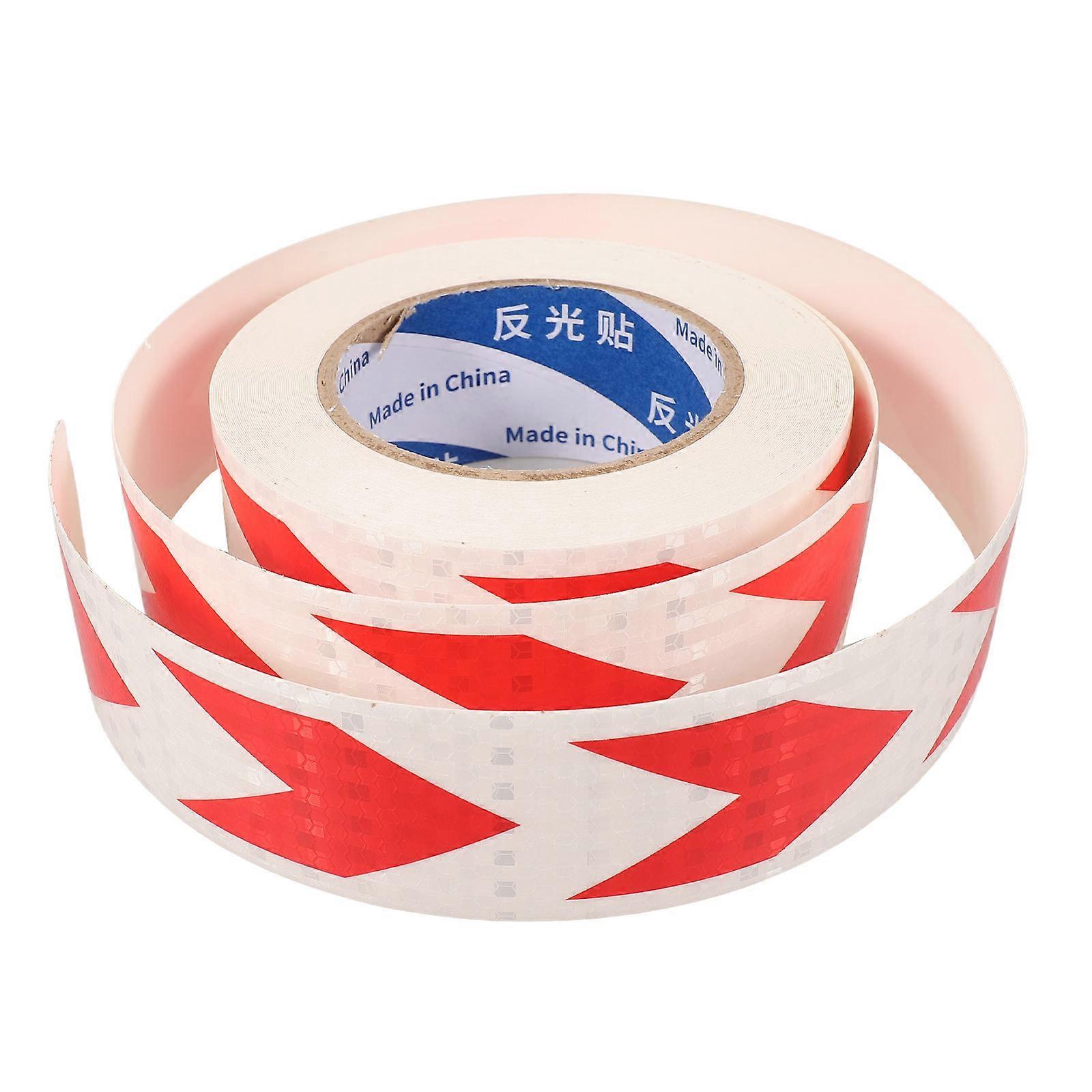 Reflective Tape For Car Vehicles White Size 2500x5cm Pattern Waterproof 1 Roll