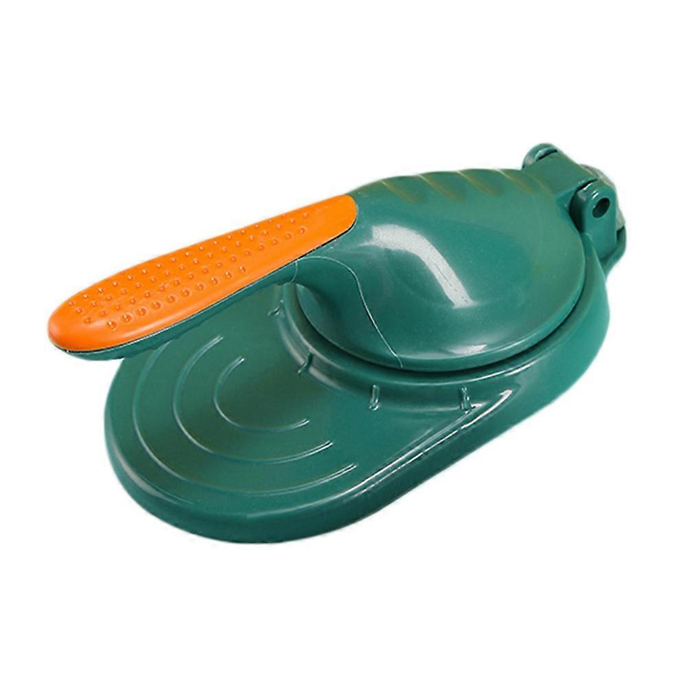 Dumpling Skin Maker Mold Plastic Dumpling Presser Daily Use 19.00X17.00X9.50CM Dark Pie Making 1Set