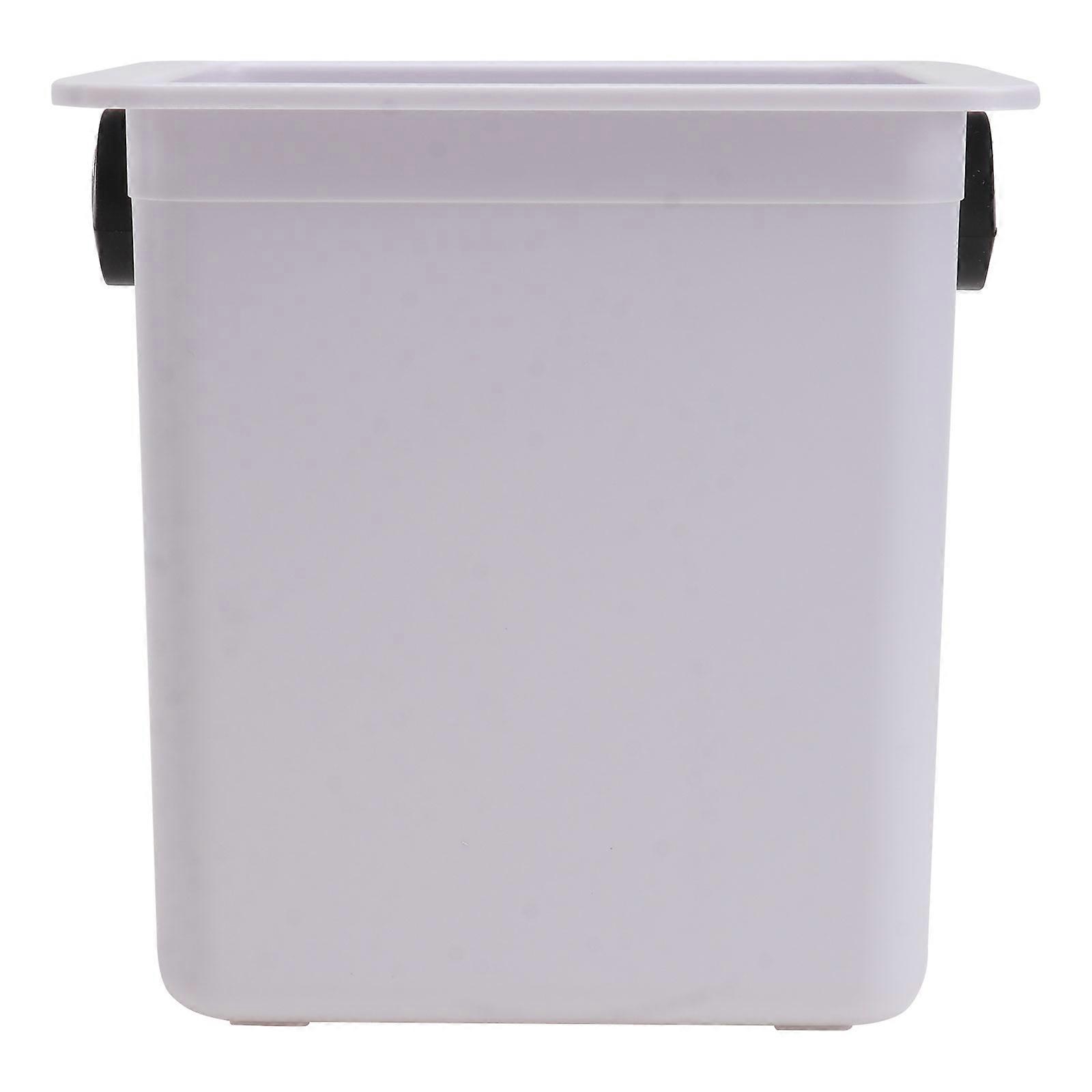 Container for Coffee Ground Coffee Maker Accessory Square Shape 12.6x12.6cm Easy Cleaning 1Set