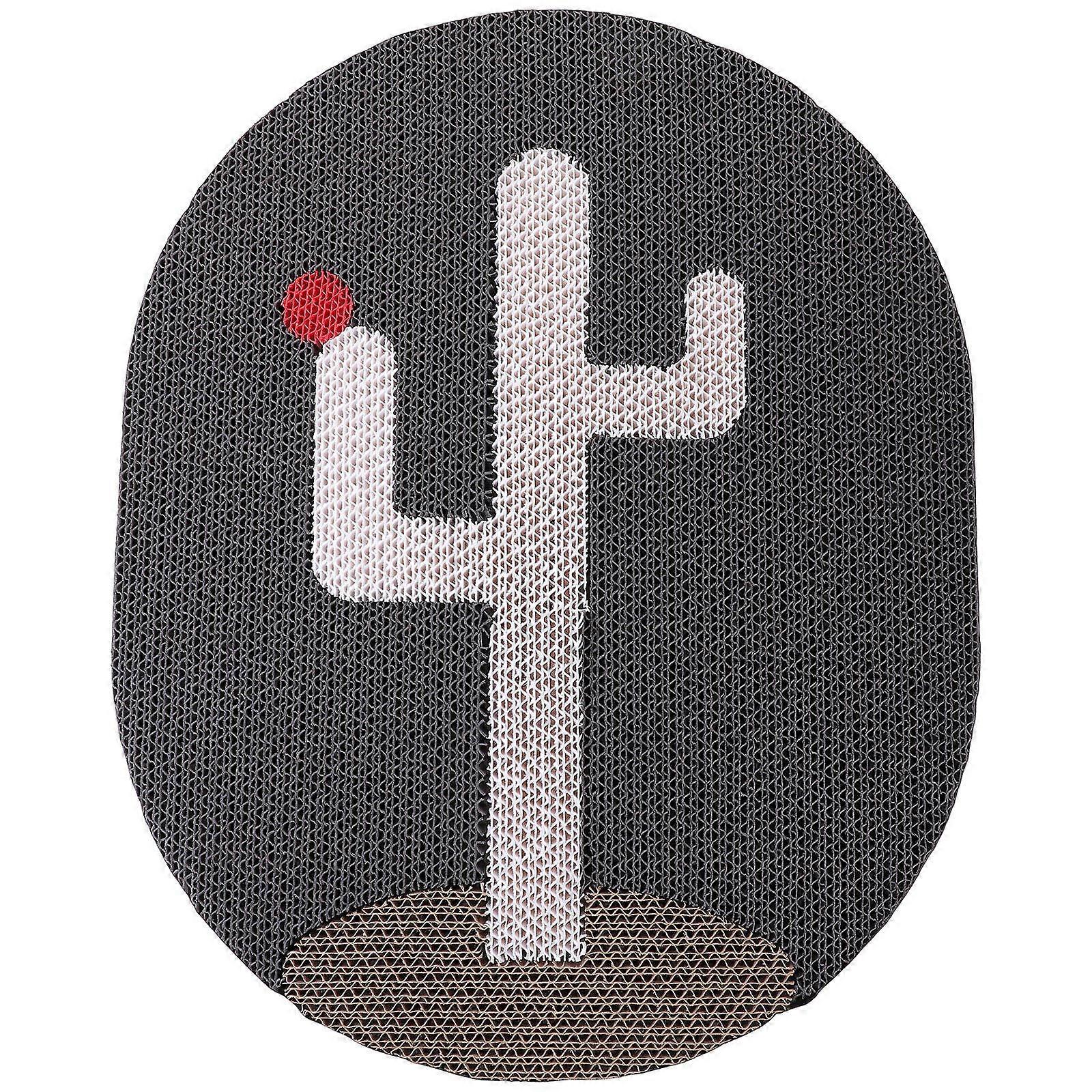 Cat Scratching Board Amusement Toy Pet Toy Home Rectangle Hanging Multi 44.00X35.00X2.00CM Scratching 1Set