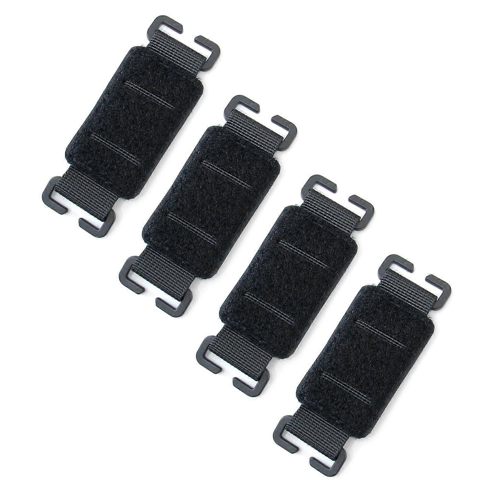 4 x Tactical Patch Display Board Badge Pad Adapter Panel Badge Patch
