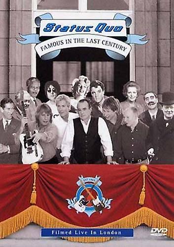 Status Quo Famous in the Last Century DVD (2004) Status Quo cert E - Region 1